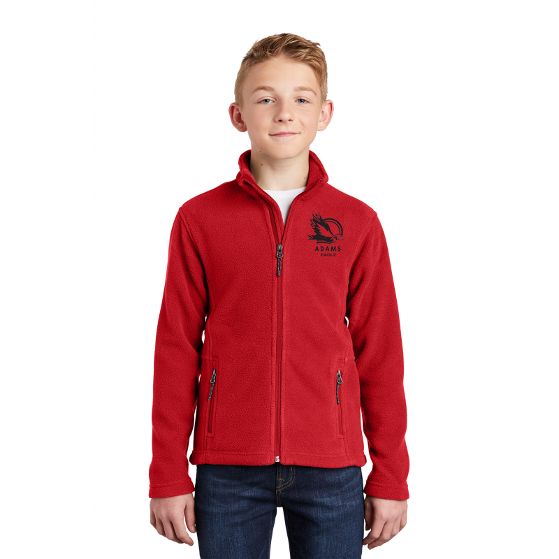 Y217 Port Authority® Youth Value Fleece Jacket; EMBROIDER LEFT CHEST