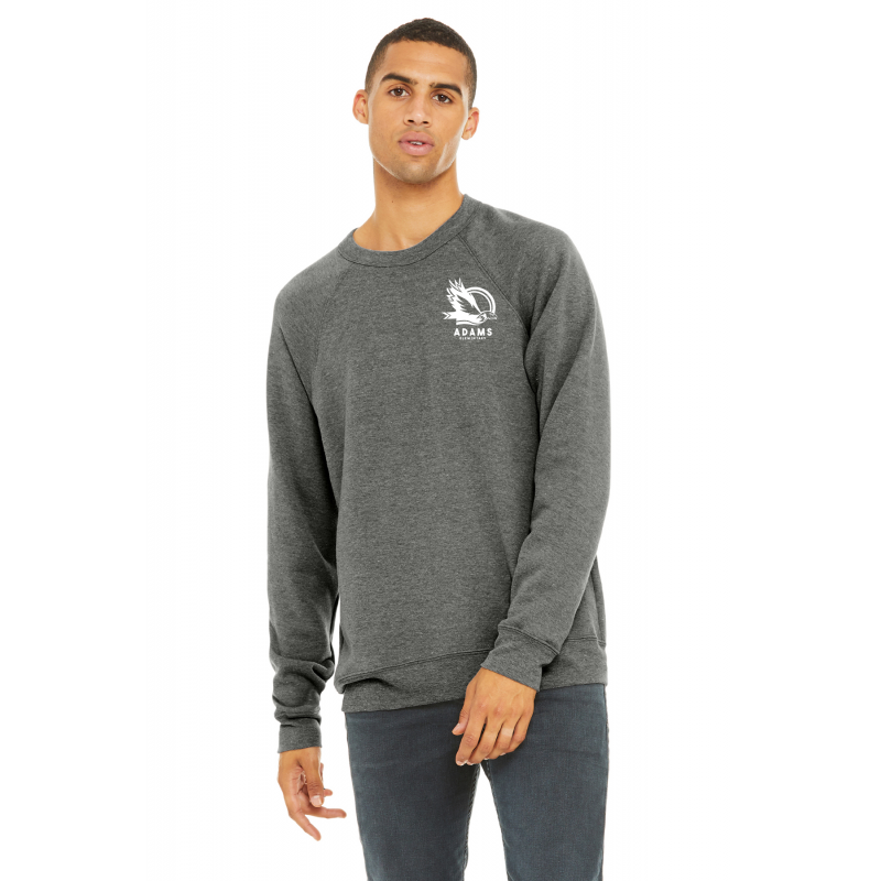  BC3901  BELLA+CANVAS ® Unisex Sponge Fleece Raglan Sweatshirt
