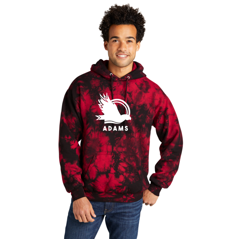   PC144 Port & Company® Crystal Tie-Dye Pullover Hoodie